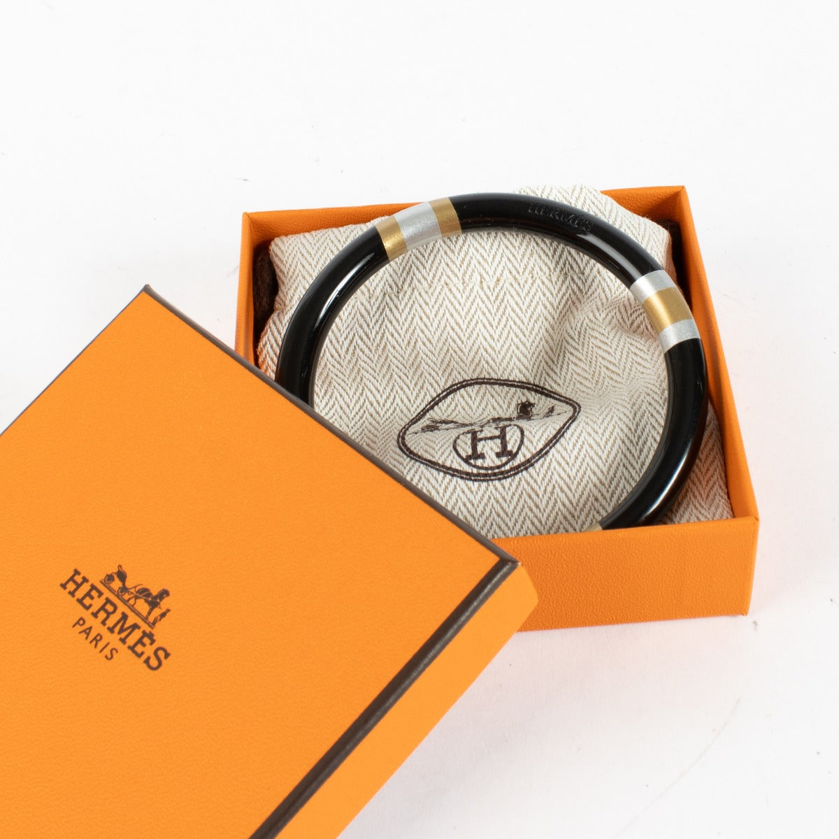 Authentic second-hand Hermès Multicolor EquipeH Bracelet T2 on labellov.com