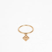Authentic pre-loved Hermès Rose Gold Gambade Ring - Size 53 on Labellov.com