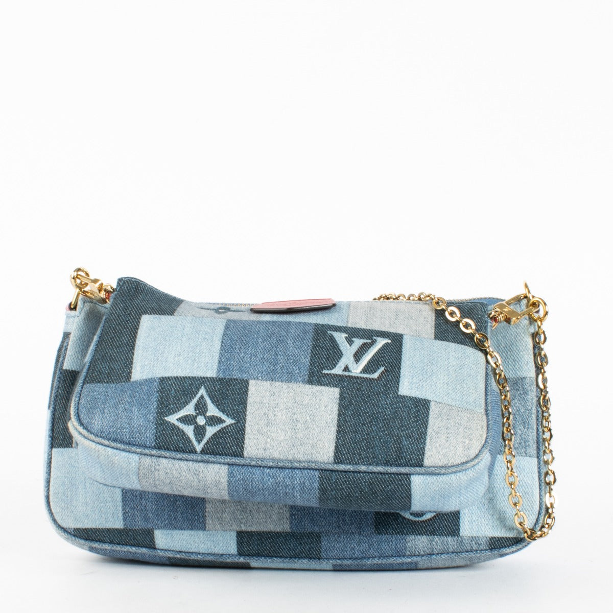 Authentic second-hand Louis Vuitton Denim Monogram Multipochette Shoulder Bag on labellov.com