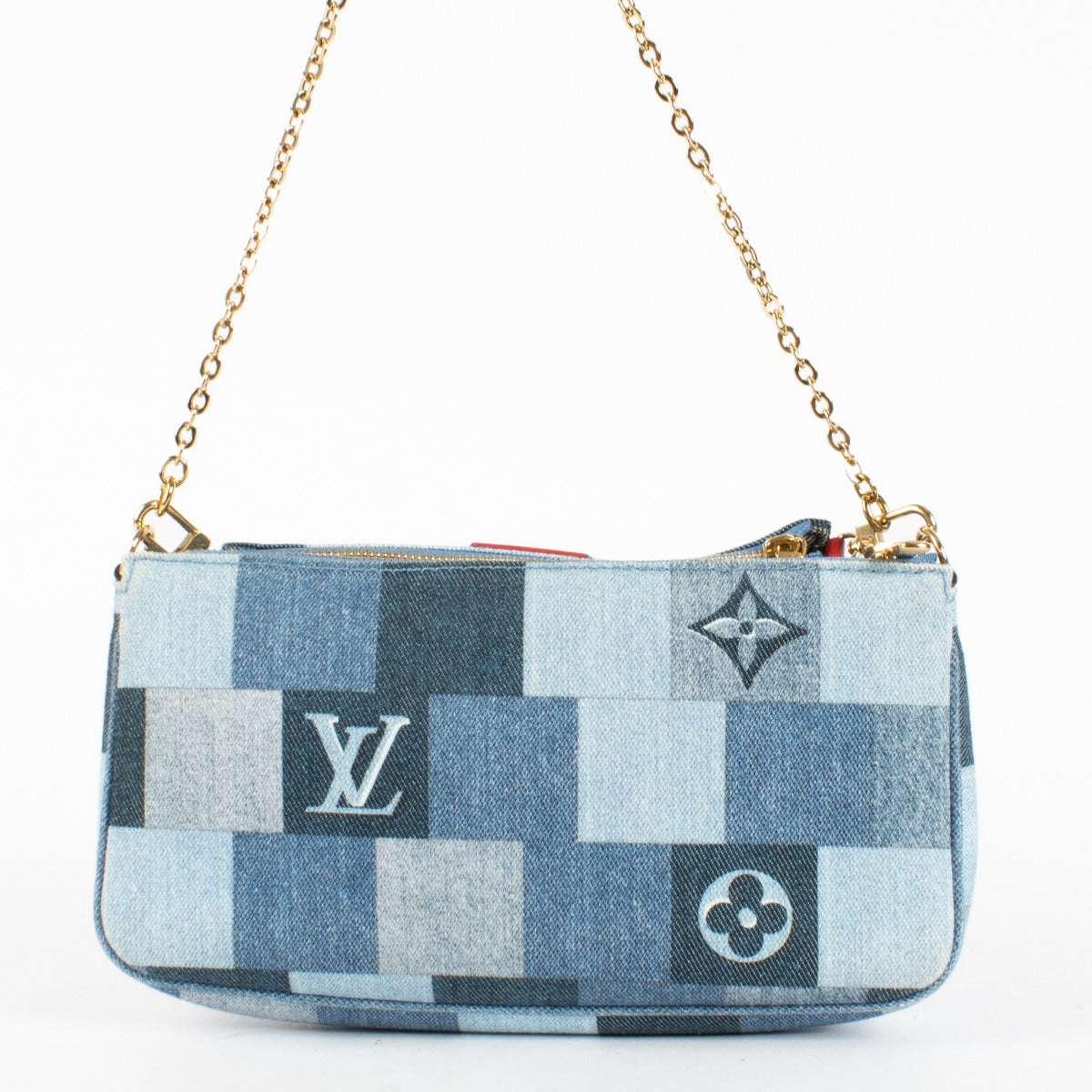 Authentic second-hand Louis Vuitton Denim Monogram Multipochette Shoulder Bag on labellov.com