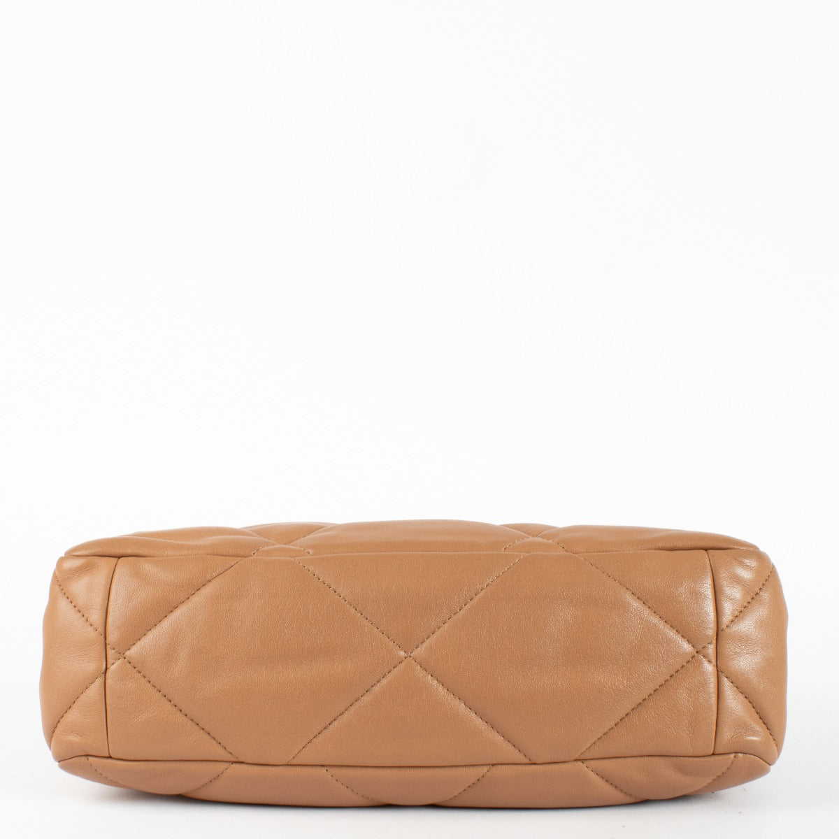 Authentic second-hand Chanel Dark Beige Large Chanel 19 Bag on labellov.com
