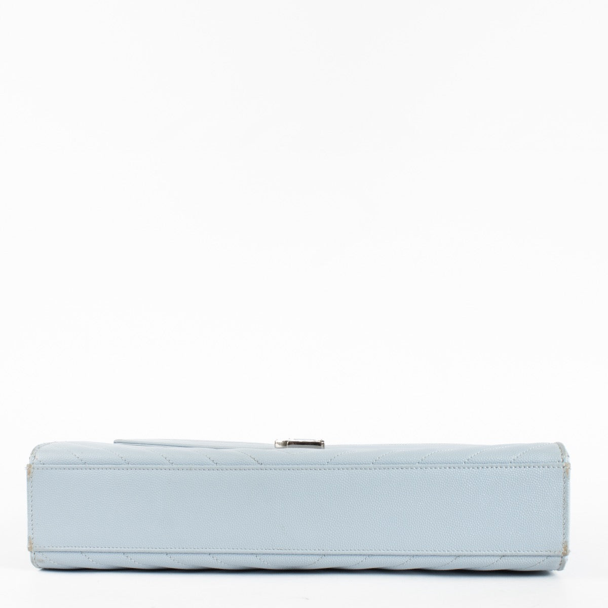 Authentic second-hand Saint Laurent Baby Blue Large Envelope Bag on Labellov.com