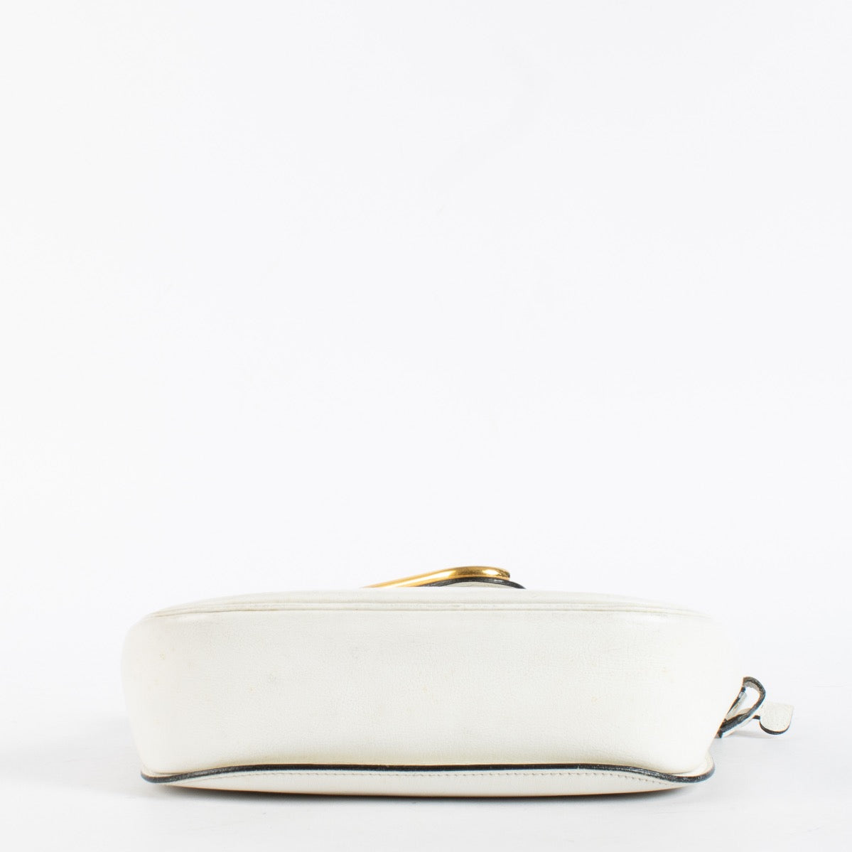 authentic preloved Delvaux White Orphé Crossbody on Labellov.com
