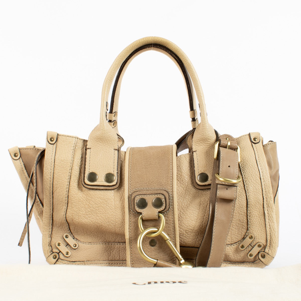 Authentic Preloved Chloé Beige Shoulder bag on Labellov.com