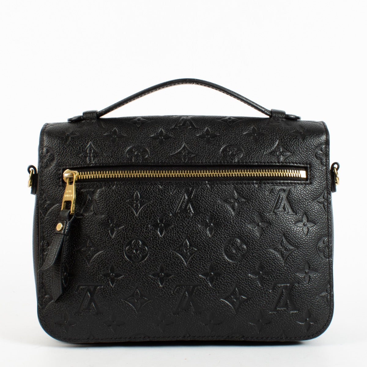 Louis Vuitton Black Monogram Empreinte Pochette Metis