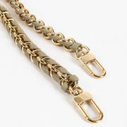 Authentic Second Hand Louis Vuitton Gold and Grey Chain in as new condition with stickers on Labellov.com