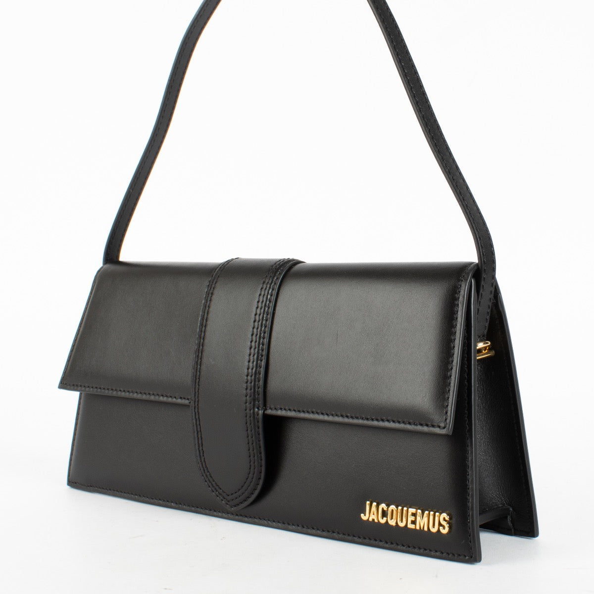 Authentic second-hand Jacquemus Black Long Bambino Bag on labellov.com