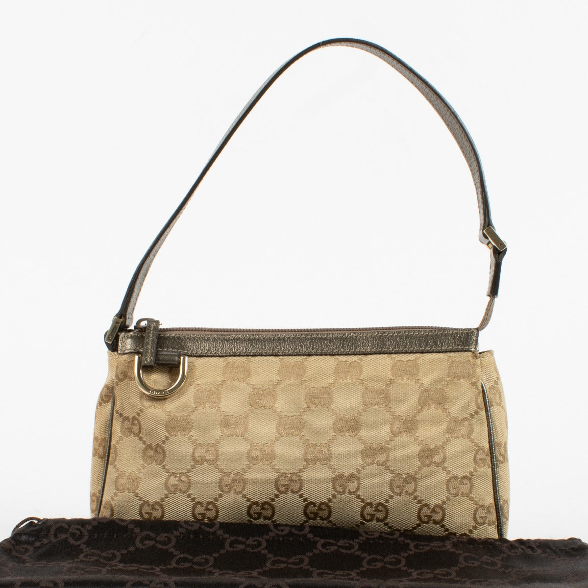 Authentic pre-loved Gucci Beige GG Canvas Mini Bag on Labellov.com