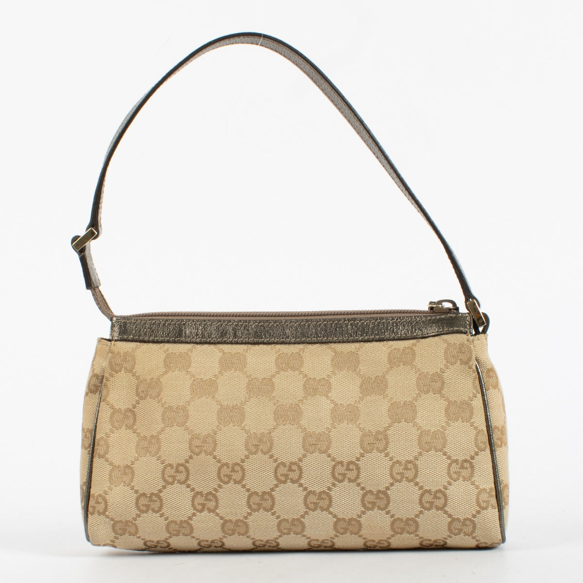 Authentic pre-loved Gucci Beige GG Canvas Mini Bag on Labellov.com