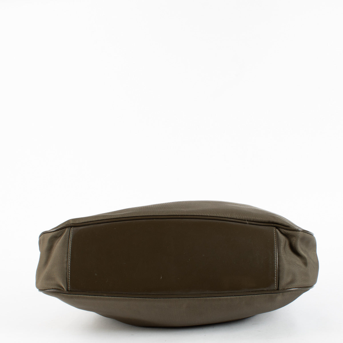 Gucci Khaki Green Nylon Large Diana Shoulder Bag
