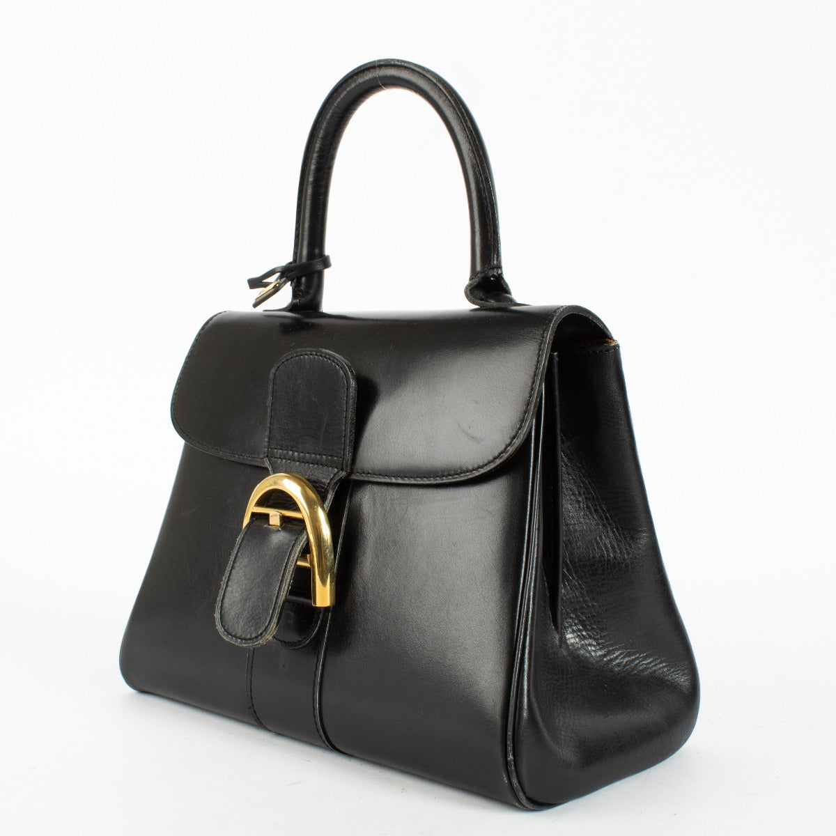 Authentic pre-loved Delvaux Black Vintage Box Calf Brillant on Labellov.com