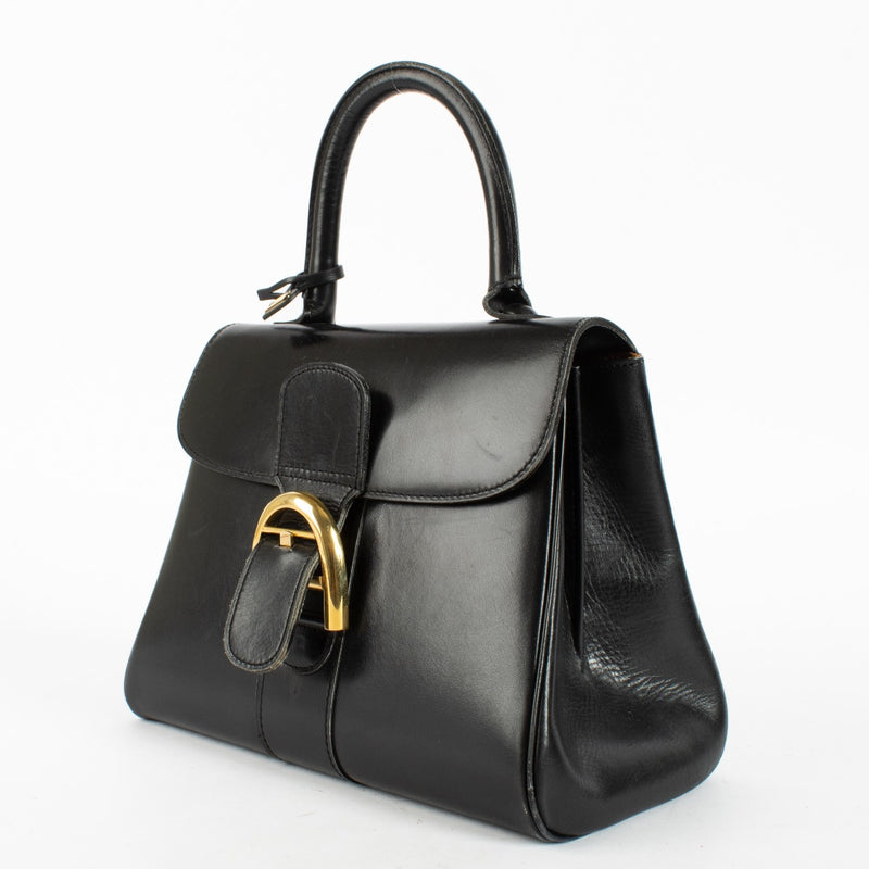 Authentic pre-loved Delvaux Black Vintage Box Calf Brillant on Labellov.com