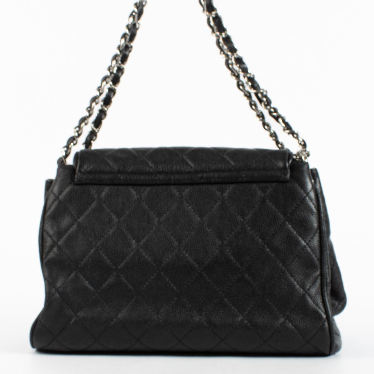 Chanel Black Caviar Timeless CC Accordion Bag