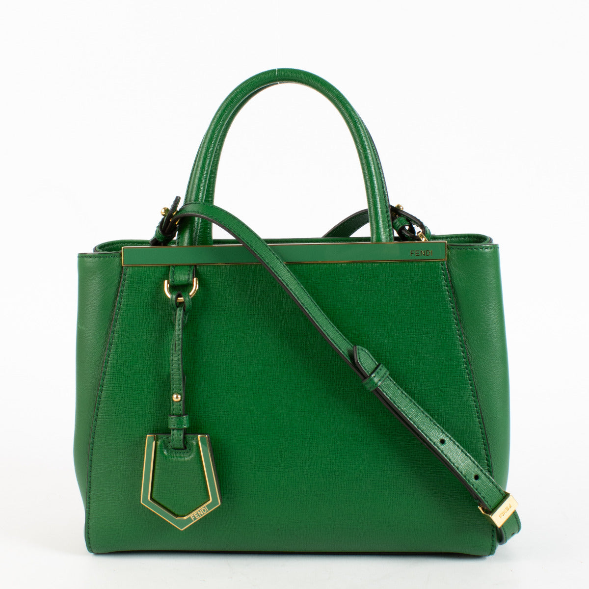 Fendi Green 2Jours Petite Bag