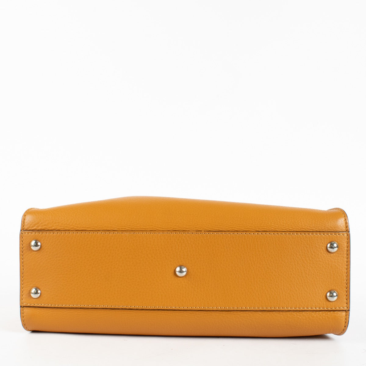 Authentic Second Hand Fendi Ginger Latte Granite Medium Peekaboo Bag on Labellov.com