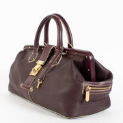 authentic preloved Louis Vuitton Purple Souhali L'ingénieux GM Top Handle on Labellov.com