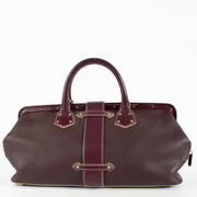 authentic preloved Louis Vuitton Purple Souhali L'ingénieux GM Top Handle on Labellov.com