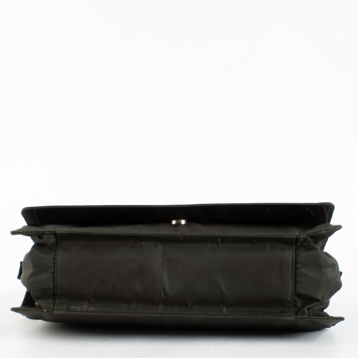 Authentic Second Hand Prada Green Tessuto Nylon Shoulder Bag on Labellov.com