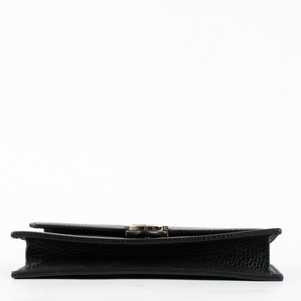Authentic Second Hand Gucci Black Wallet On Chain Crossbody on Labellov.com