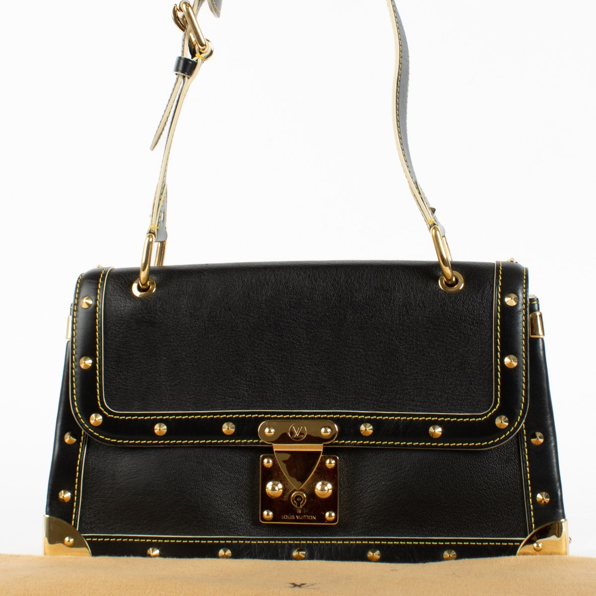 Authentic Second Hand Louis Vuitton Black Suhali Talenteux Shoulder Bag on Labellov.com