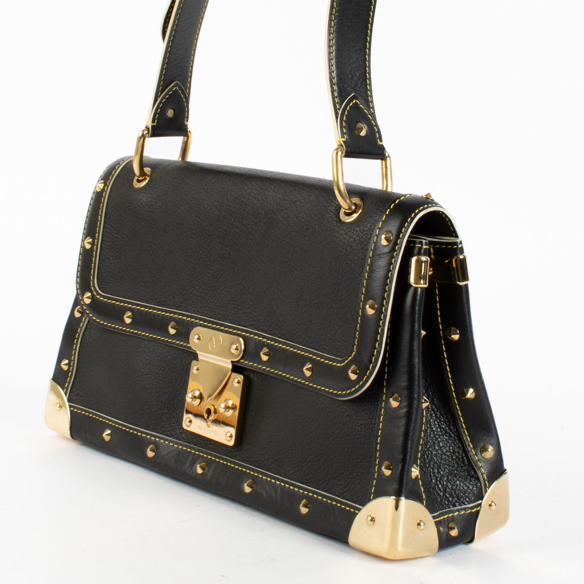 Authentic Second Hand Louis Vuitton Black Suhali Talenteux Shoulder Bag on Labellov.com