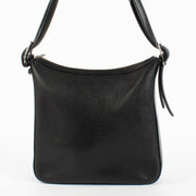Delvaux Black Leather Shoulder Bag in grained leather at Labellov.com