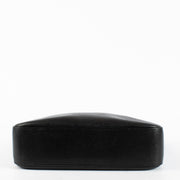 Delvaux Black Leather Shoulder Bag in grained leather at Labellov.com