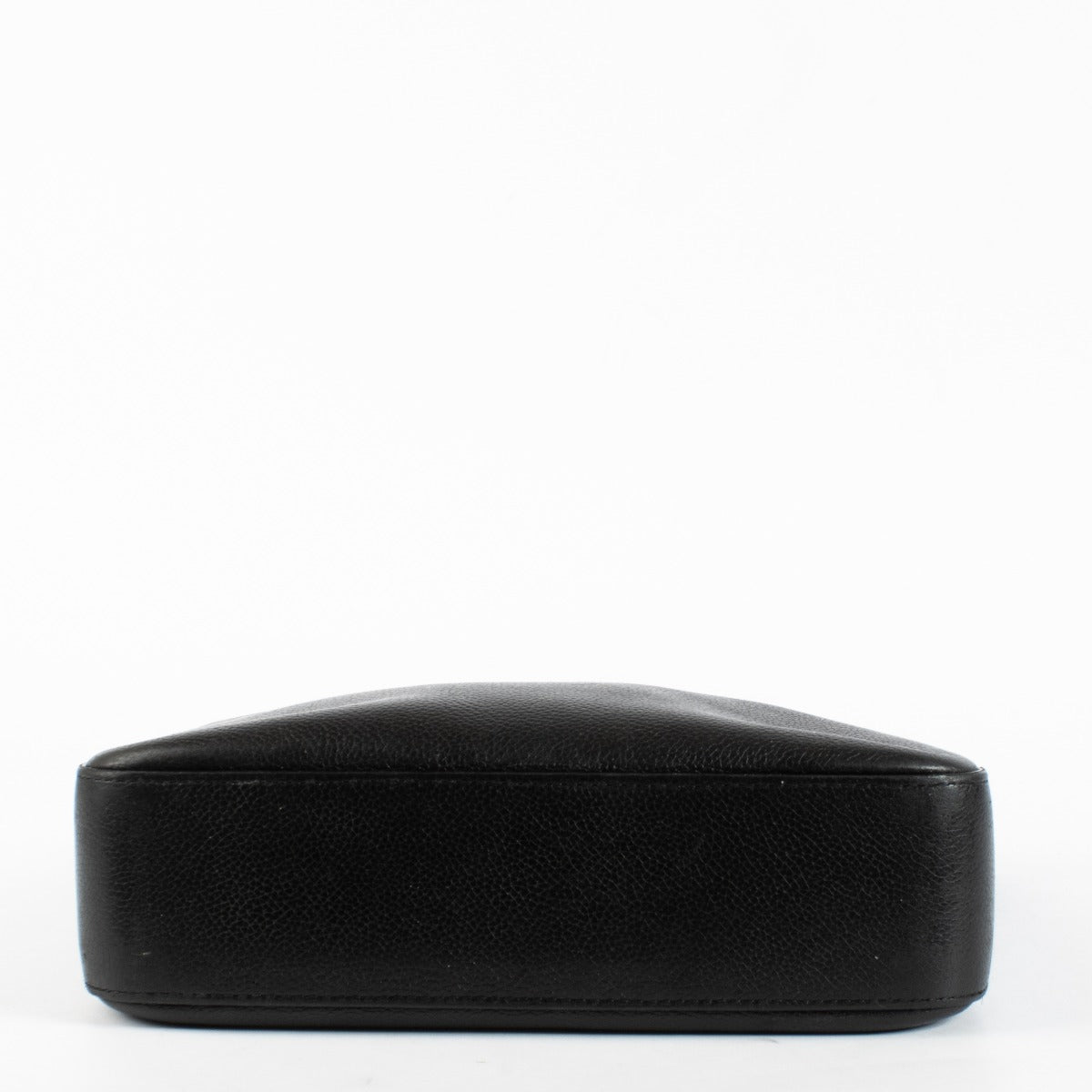 Delvaux Black Leather Shoulder Bag in grained leather at Labellov.com