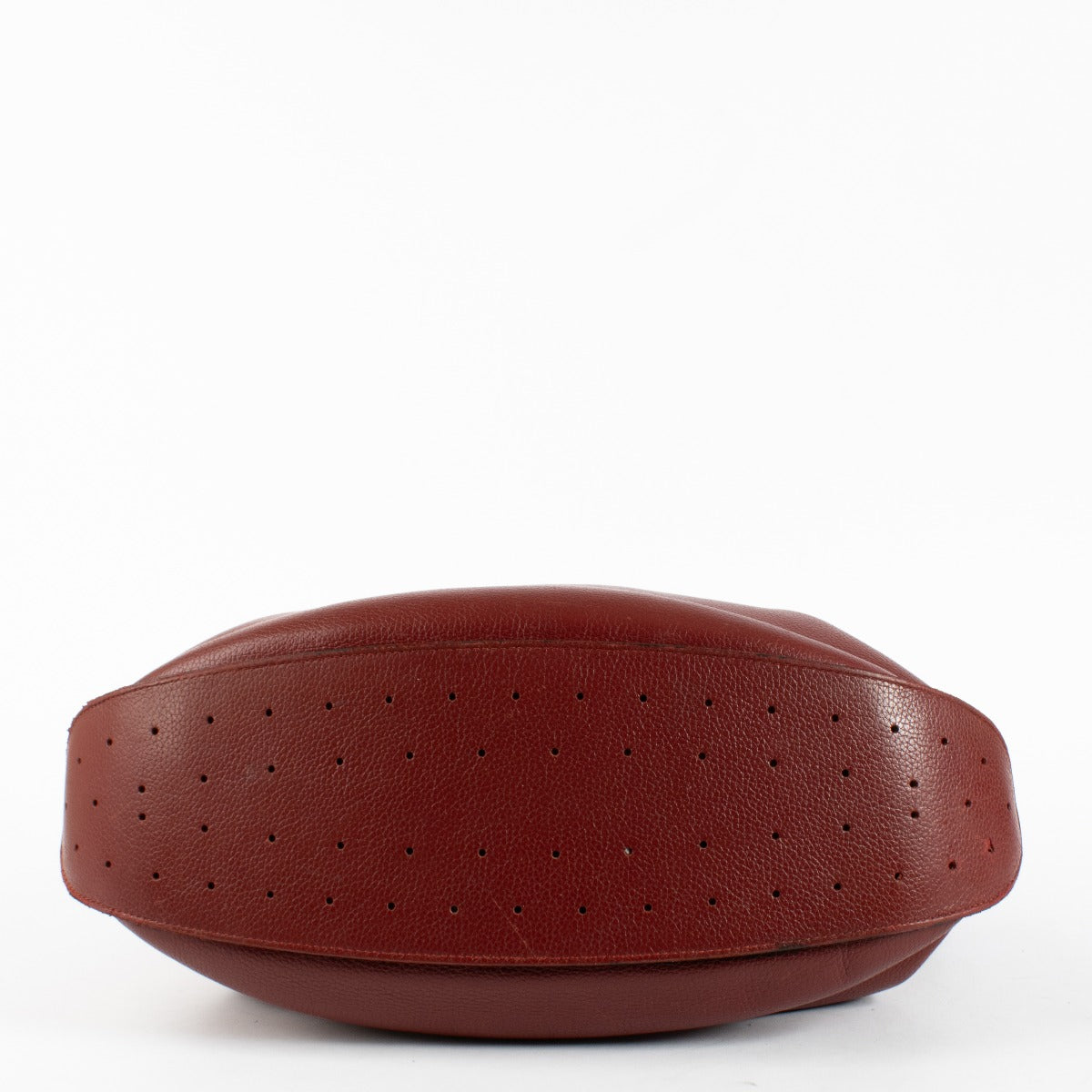Delvaux Burgundy Mémoire leather shoulder bag in grained burgundy leather at Labellov.com