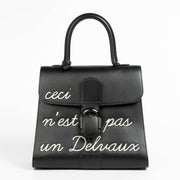 Authentic pre-loved Delvaux Black Box Calf Brillant L'Humour MM Bag on Labellov.com
