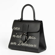 Authentic pre-loved Delvaux Black Box Calf Brillant L'Humour MM Bag on Labellov.com