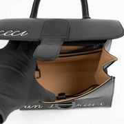 Authentic pre-loved Delvaux Black Box Calf Brillant L'Humour MM Bag on Labellov.com