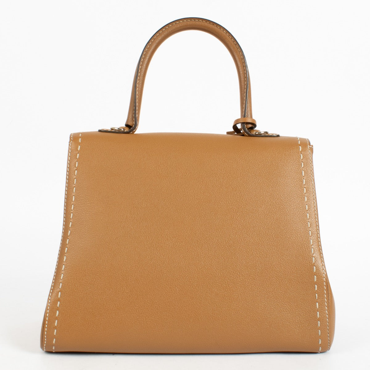 Authentic pre-loved Delvaux Vegetal/Ivory Rodeo Calf Brillant MM Surpiqué Bag on Labellov.com