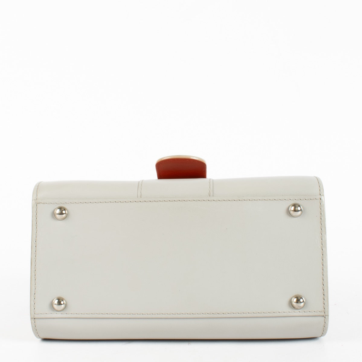 Authentic Preloved Delvaux Grey/Red Brillant Mini on Labellov.com