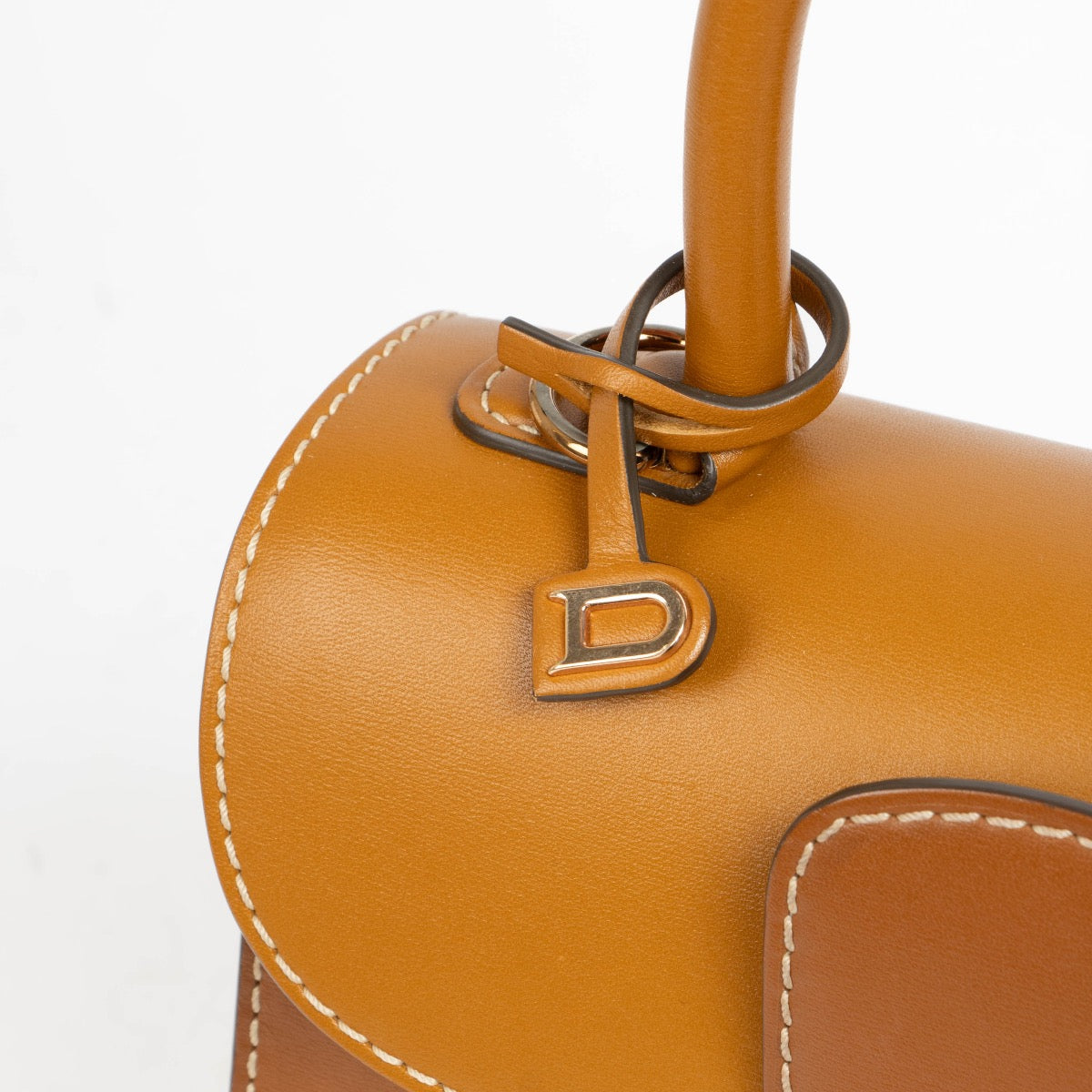 Authentic pre-loved Delveaux Vegetal Camaieux Box Calf Brillant Mini on Labellov.com