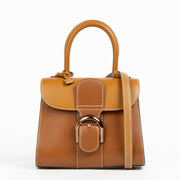 Authentic pre-loved Delveaux Vegetal Camaieux Box Calf Brillant Mini on Labellov.com