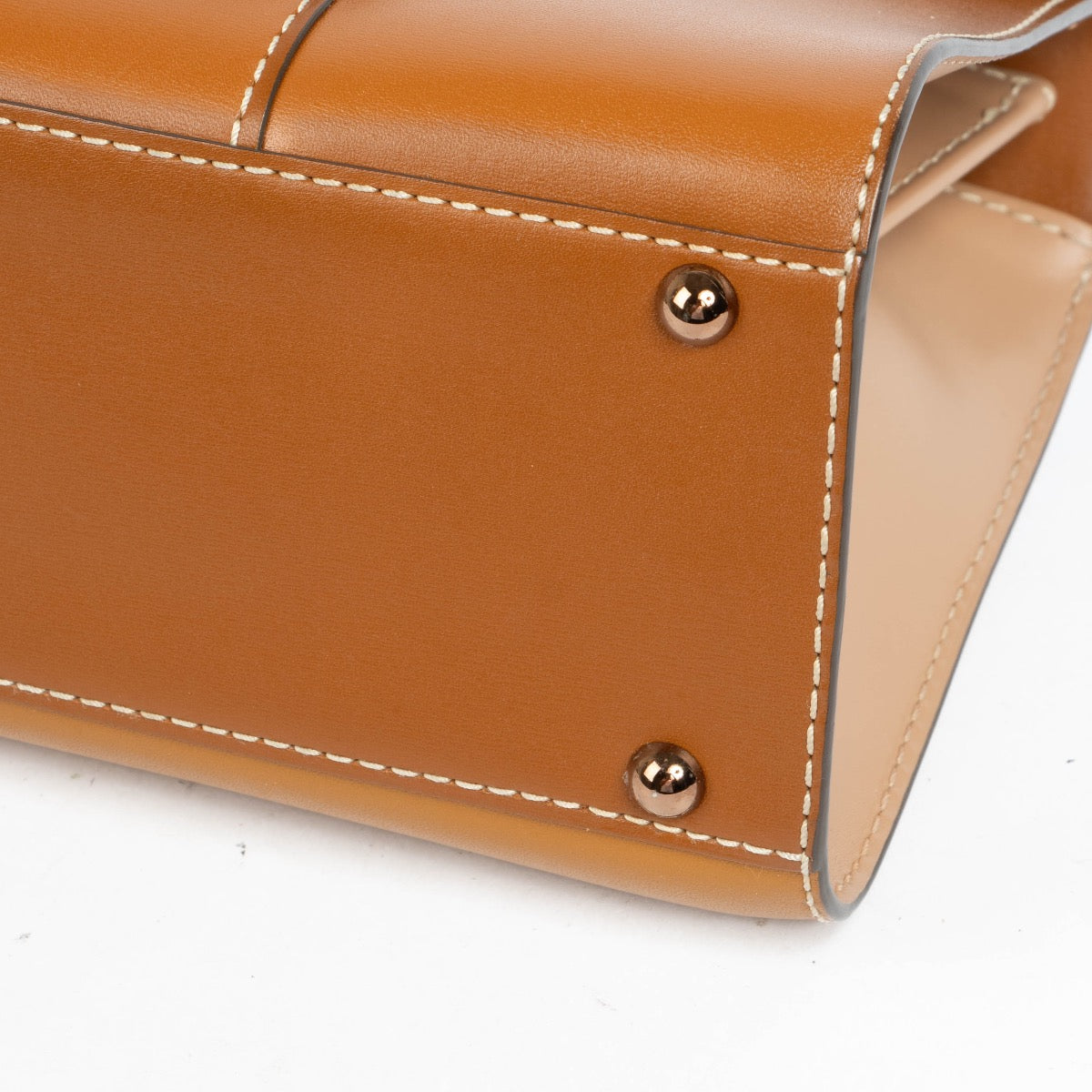 Authentic pre-loved Delveaux Vegetal Camaieux Box Calf Brillant Mini on Labellov.com