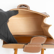 Authentic pre-loved Delveaux Vegetal Camaieux Box Calf Brillant Mini on Labellov.com