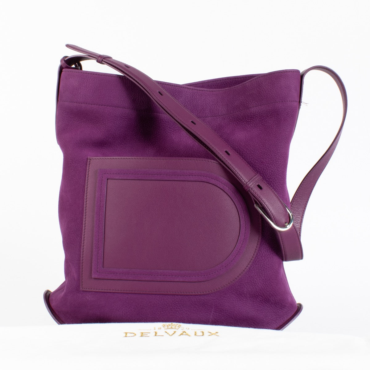 Authentic Second Hand Delvaux Purple Nubuck Le Pin on Labellov.com