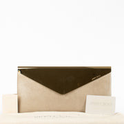 shop 100% authentic second hand Jimmy Choo Gold Metal Flap Clutch on Labellov.com