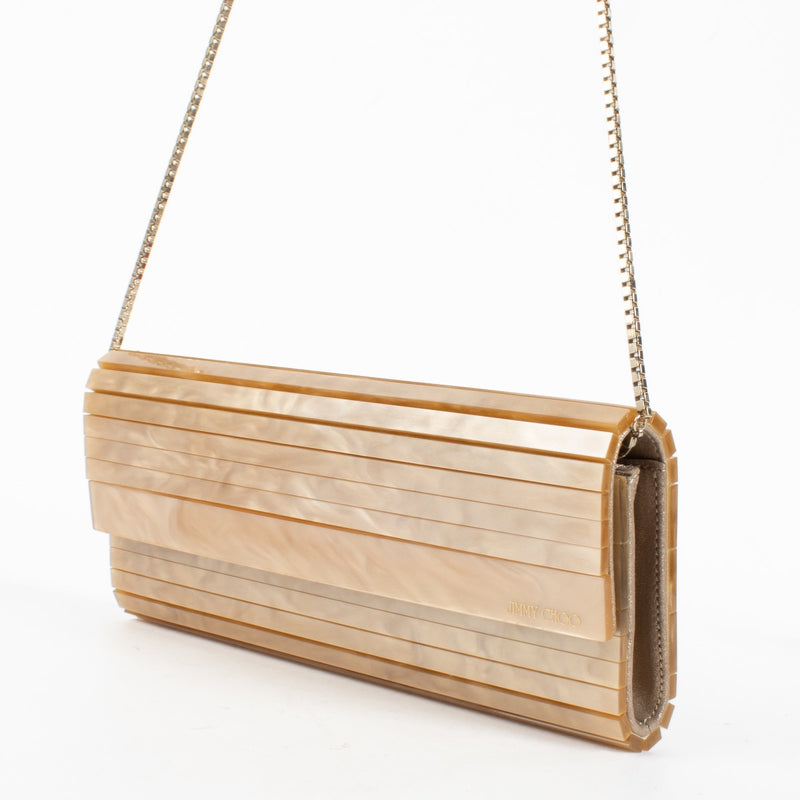 shop 100% authentic second hand Jimmy Choo Sweetie Plexi Clutch on Labellov.com