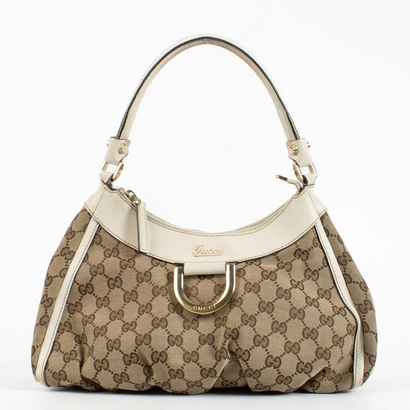 shop 100% authentic second hand Gucci GG Canvas Small Abbey D-Ring Bag on Labellov.com