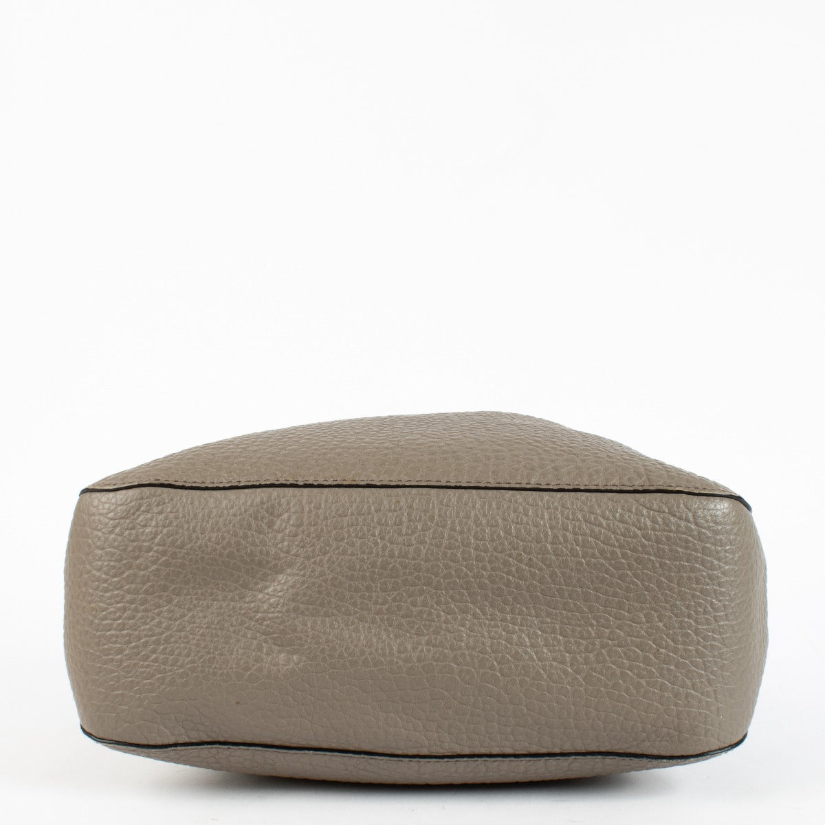 Authentic pre-loved Burberry Taupe Heritage Grain Ledbury Hobo Bag on Labellov.com