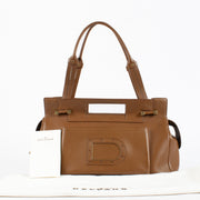 Delvaux Camel Benjamin GM Bag