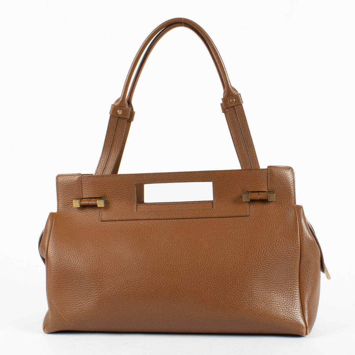 Delvaux Camel Benjamin GM Bag