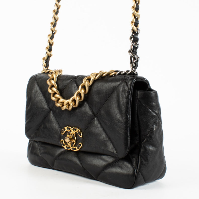 shop 100% authentic second hand Chanel 19 Small Black Bag on Labellov.com