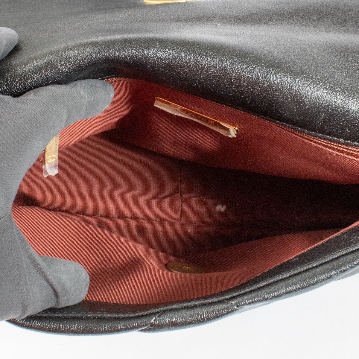 shop 100% authentic second hand Chanel 19 Small Black Bag on Labellov.com