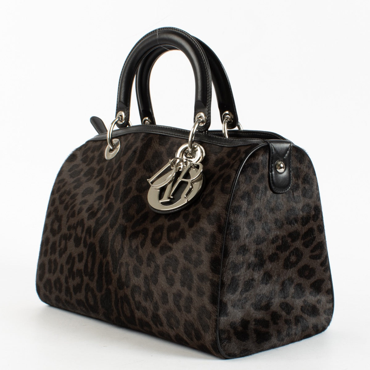 Authentic Preloved Christian Dior Leopard Printed Pony Hair Bag on Labellov.com