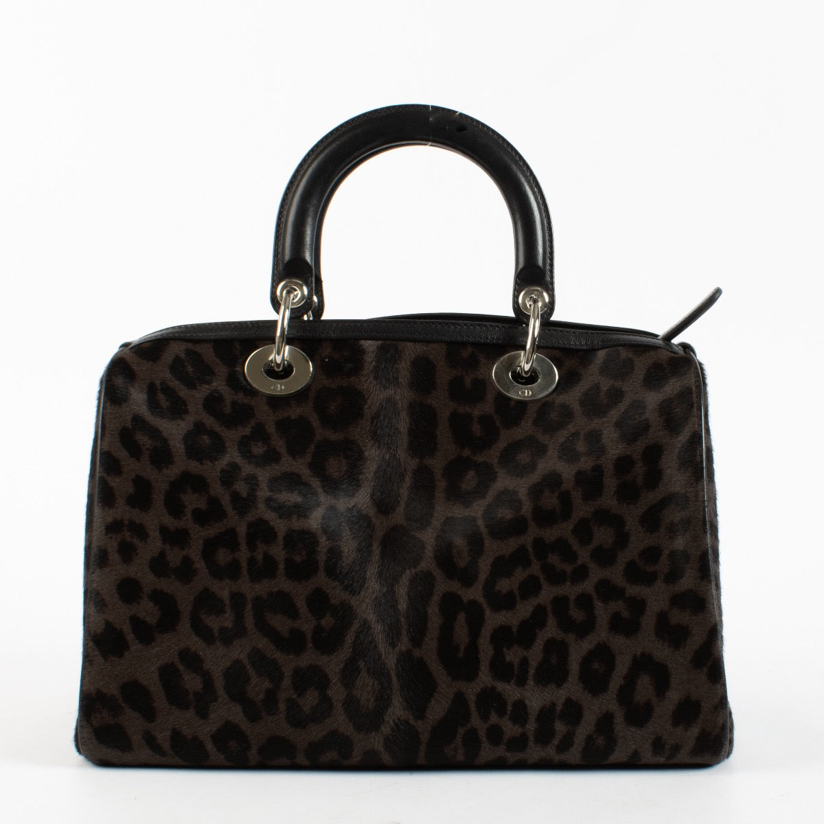 Authentic Preloved Christian Dior Leopard Printed Pony Hair Bag on Labellov.com