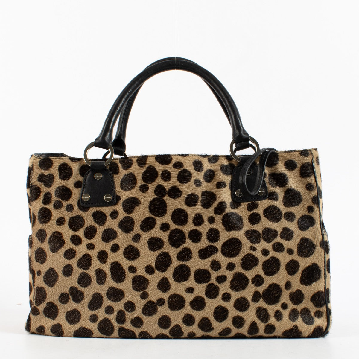 shop 100% authentic second hand Givenchy Leopard Pony Hair Top Handle Bag on Labellov.com